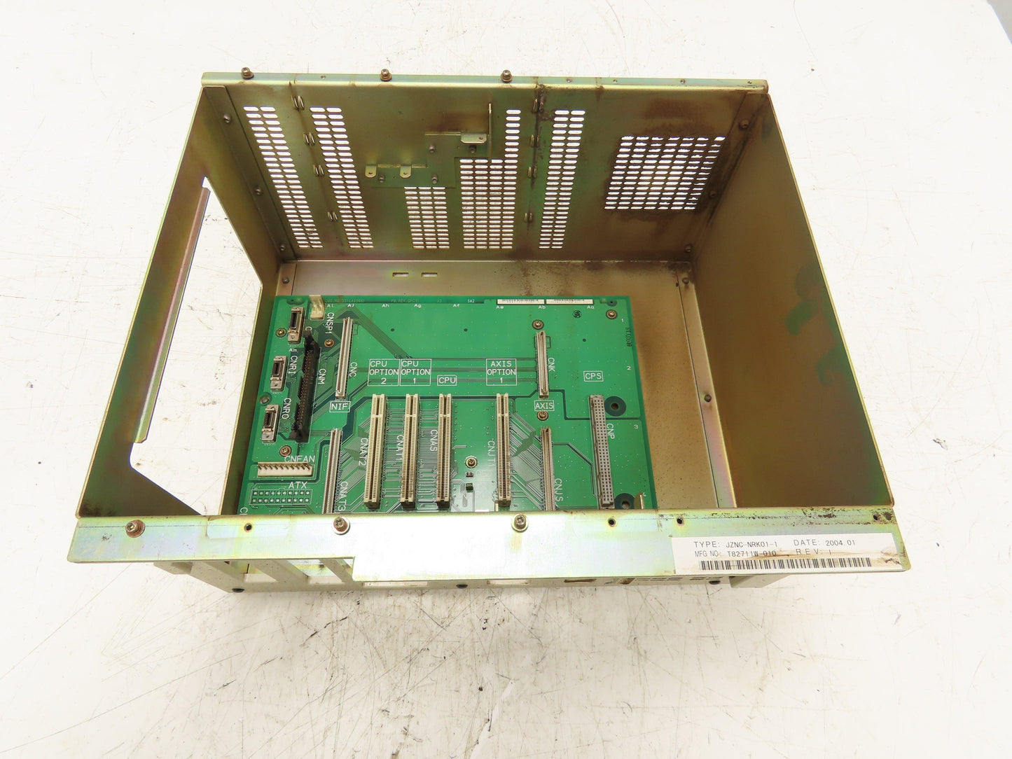 Yaskawa JZNC-NRK01-1 Chassis Interface Card Rack