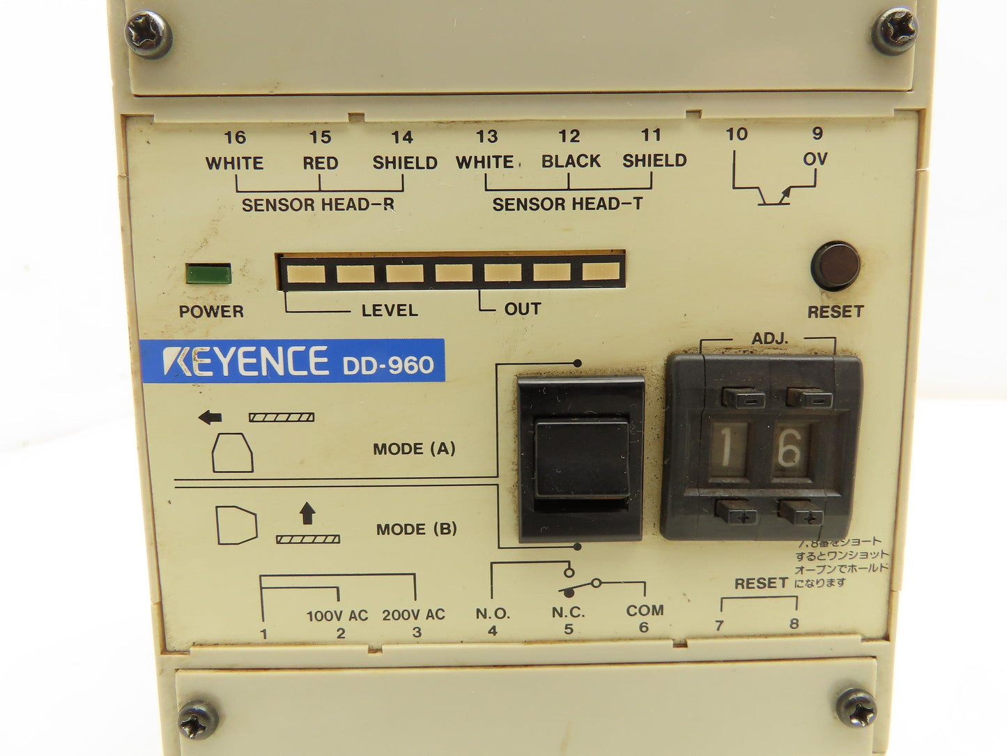 Keyence DD-960 Sensor Amplifier Module PLC