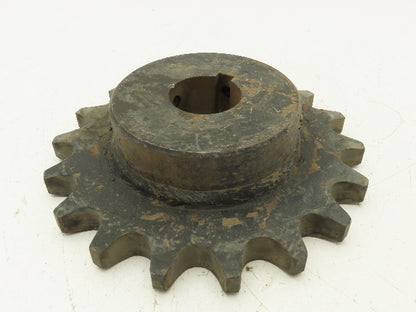 Martin 120B18 Sprocket Welded # 120 Roller Chain 18 Teeth 2" Bore With Key Slot