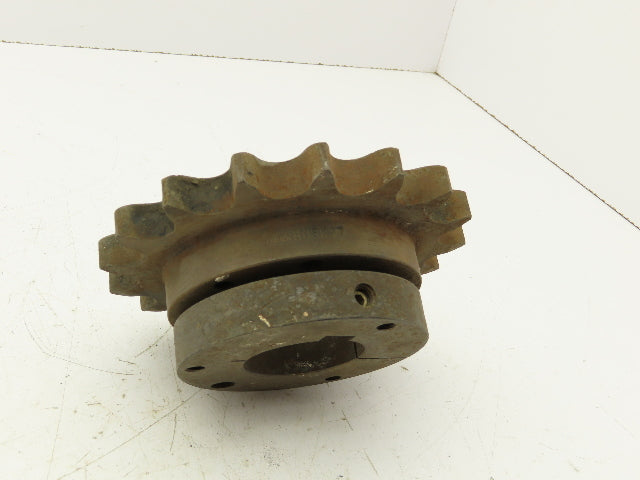 Martin 80SK17 Sprocket # 80 Roller Chain Saber Tooth Bushing Bore 17 Teeth