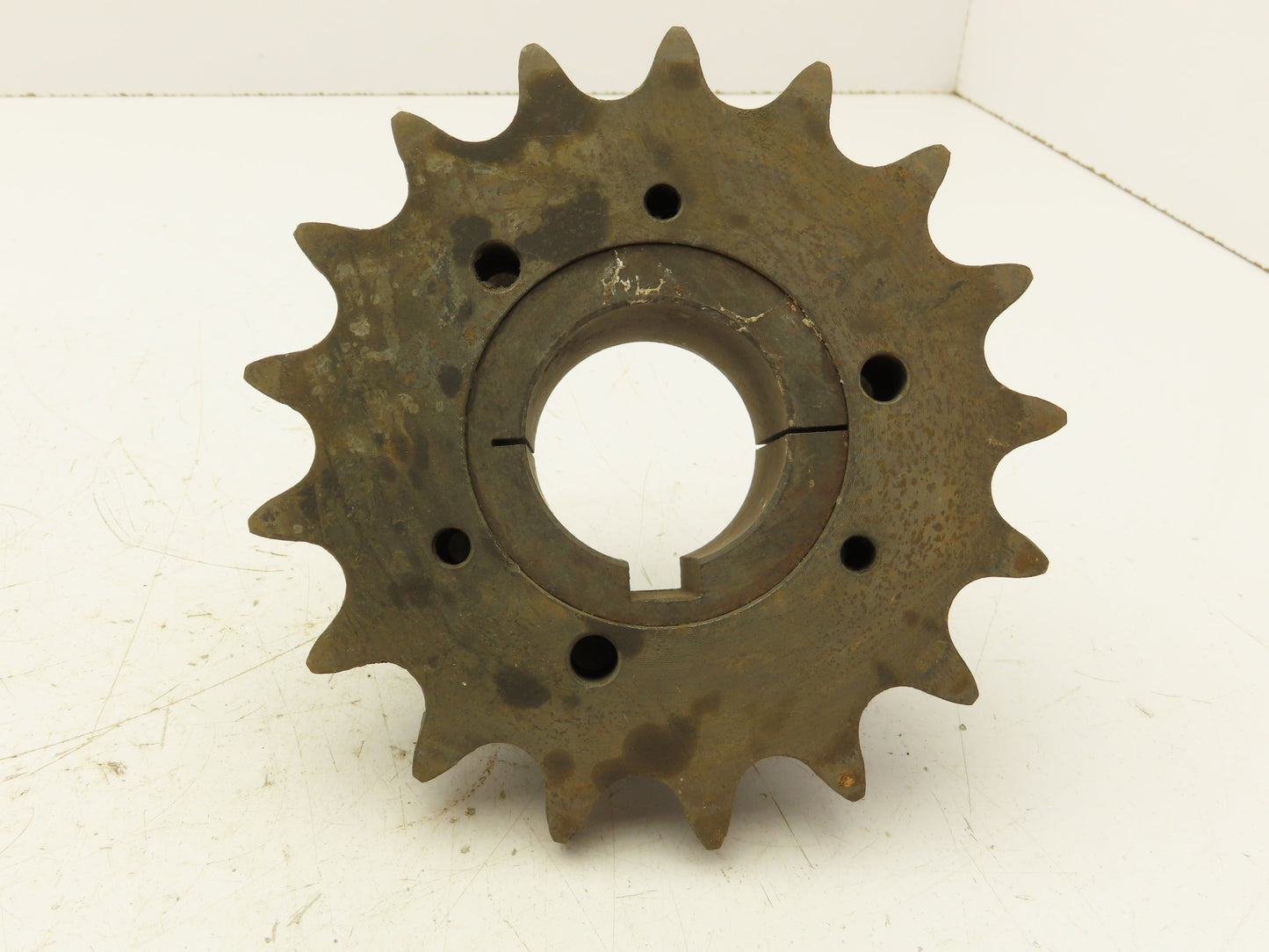 Martin 80SK17 Sprocket # 80 Roller Chain Saber Tooth Bushing Bore 17 Teeth