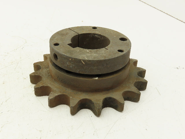 Martin 80SK17 Sprocket # 80 Roller Chain Saber Tooth Bushing Bore 17 Teeth