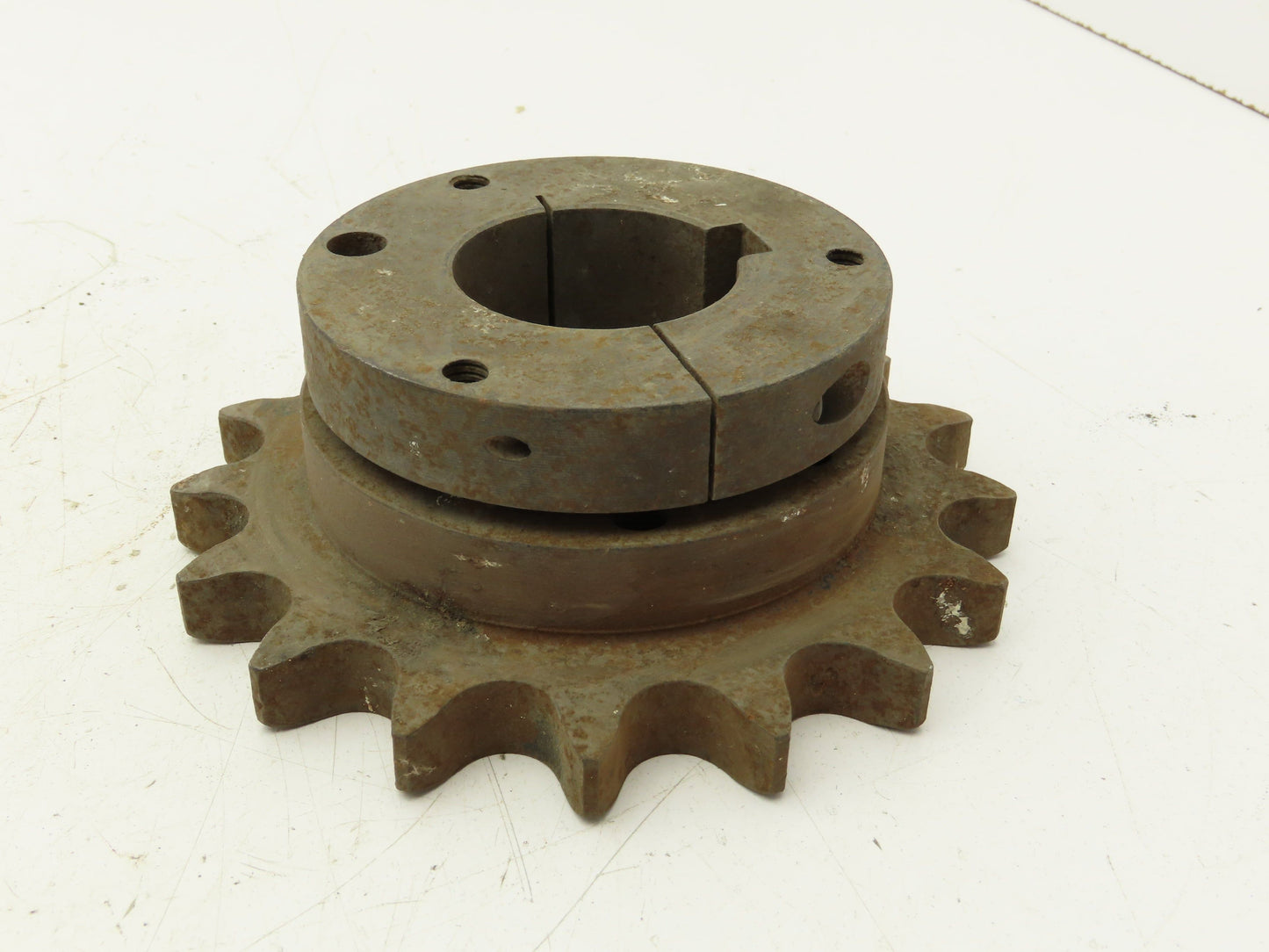 Martin 80SK17 Sprocket # 80 Roller Chain Saber Tooth Bushing Bore 17 Teeth