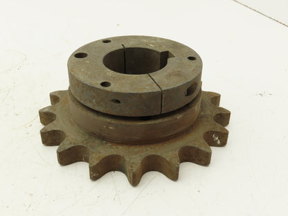 Martin 80SK17 Sprocket # 80 Roller Chain Saber Tooth Bushing Bore 17 Teeth
