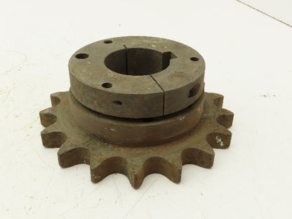 Martin 80SK17 Sprocket # 80 Roller Chain Saber Tooth Bushing Bore 17 Teeth