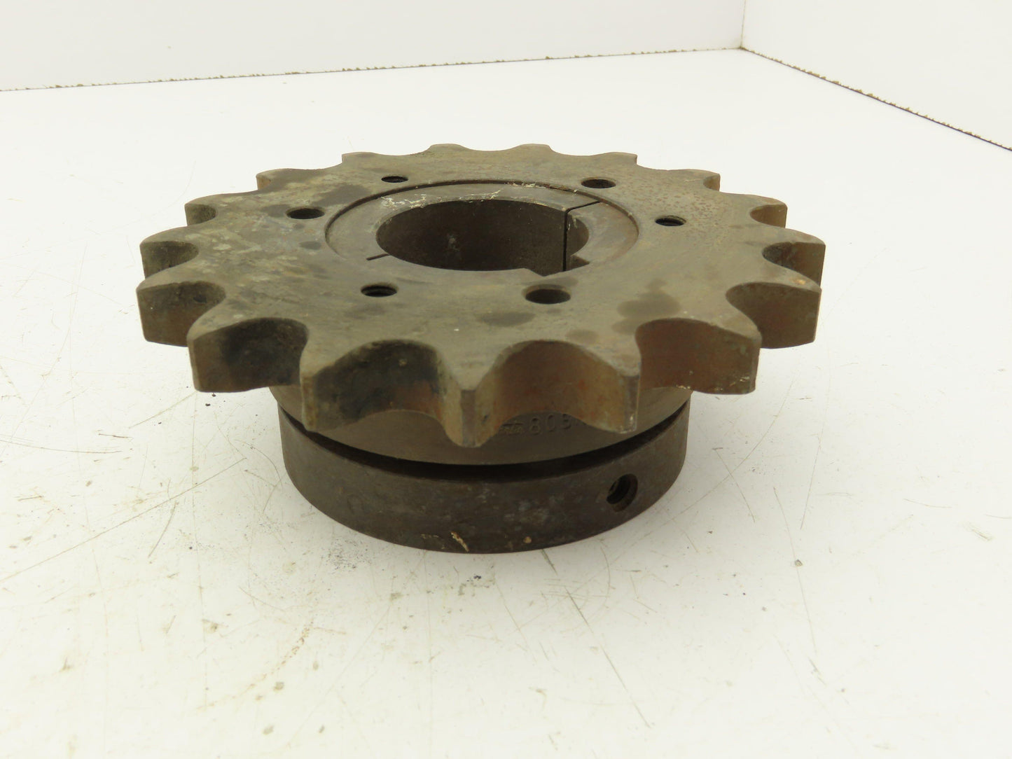 Martin 80SK17 Sprocket # 80 Roller Chain Saber Tooth Bushing Bore 17 Teeth
