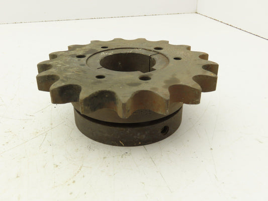 Martin 80SK17 Sprocket # 80 Roller Chain Saber Tooth Bushing Bore 17 Teeth