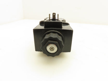Hystar DSG-3C4-N-03 Hydraulic Spool Solenoid Valve 4/3 Type 110V Missing Coil