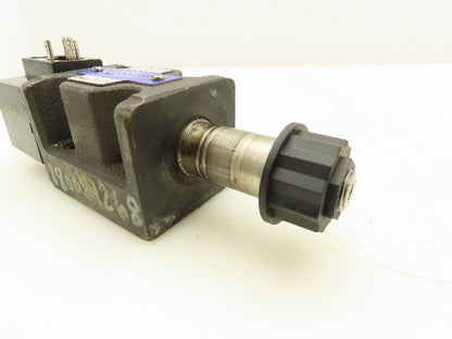 Hystar DSG-3C4-N-03 Hydraulic Spool Solenoid Valve 4/3 Type 110V Missing Coil