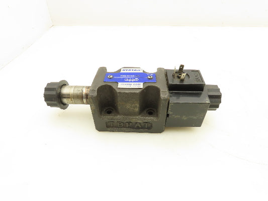 Hystar DSG-3C4-N-03 Hydraulic Spool Solenoid Valve 4/3 Type 110V Missing Coil