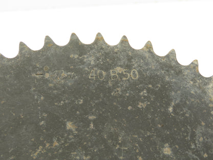 Martin 40B50 Sprocket # 40 Roller Chain 50 Teeth 3/4" Stock Bore