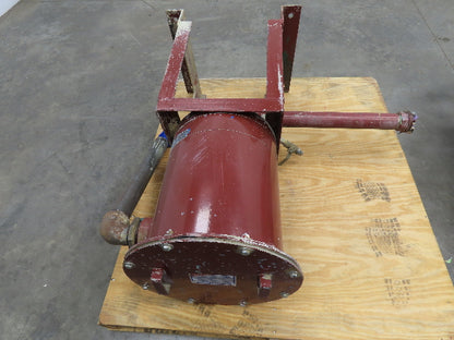 Becker U4100SA/K Rotary Vane Vacuum Pump 3 mbar 5Hp 230/460V Inlet Outlet Tanks