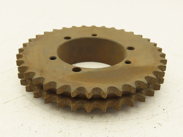 Martin D40SK36 Sprocket # 40 Bushed Double Roller 36 Teeth 2-3/16" Stock Bore