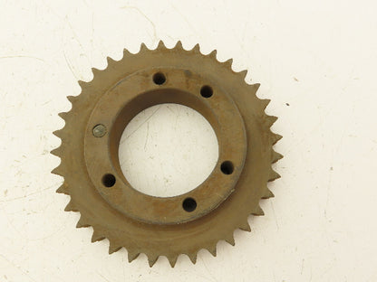 Martin D40SK36 Sprocket # 40 Bushed Double Roller 36 Teeth 2-3/16" Stock Bore