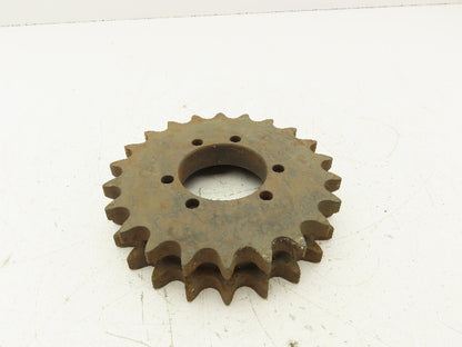 Martin D60SDS22H Sprocket # 60 Bushing Bore Double Roller 22 Teeth