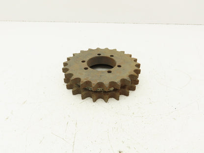 Martin D60SDS22H Sprocket # 60 Bushing Bore Double Roller 22 Teeth
