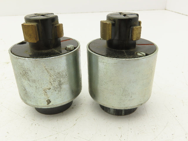 Arrow Hart 21436 Power Lock Plug 30A 600VAC 3P 4W 3/4"  Lot of 2