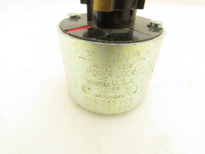 P&S Legrand 21426 Power-Lock Interrupting Plug 30A 3P 4W 600VAC  Lot of 2