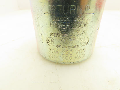 P&S Legrand 21426 Power-Lock Interrupting Plug 30A 3P 4W 600VAC  Lot of 2