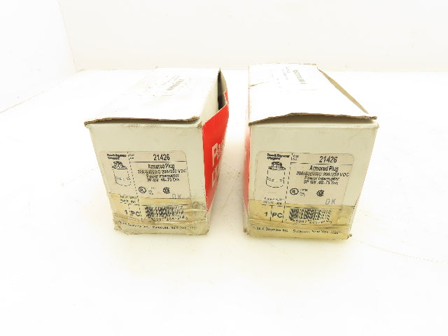 P&S Legrand 21426 Power-Lock Interrupting Plug 30A 3P 4W 600VAC  Lot of 2