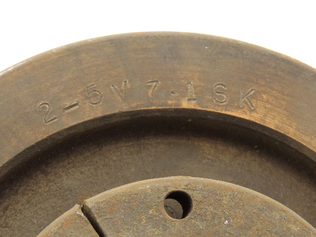 Dodge 2-5V7.1SK 2-Groove Pulley Sheave 5V Belt Size 7.1"OD SK QD Bushing