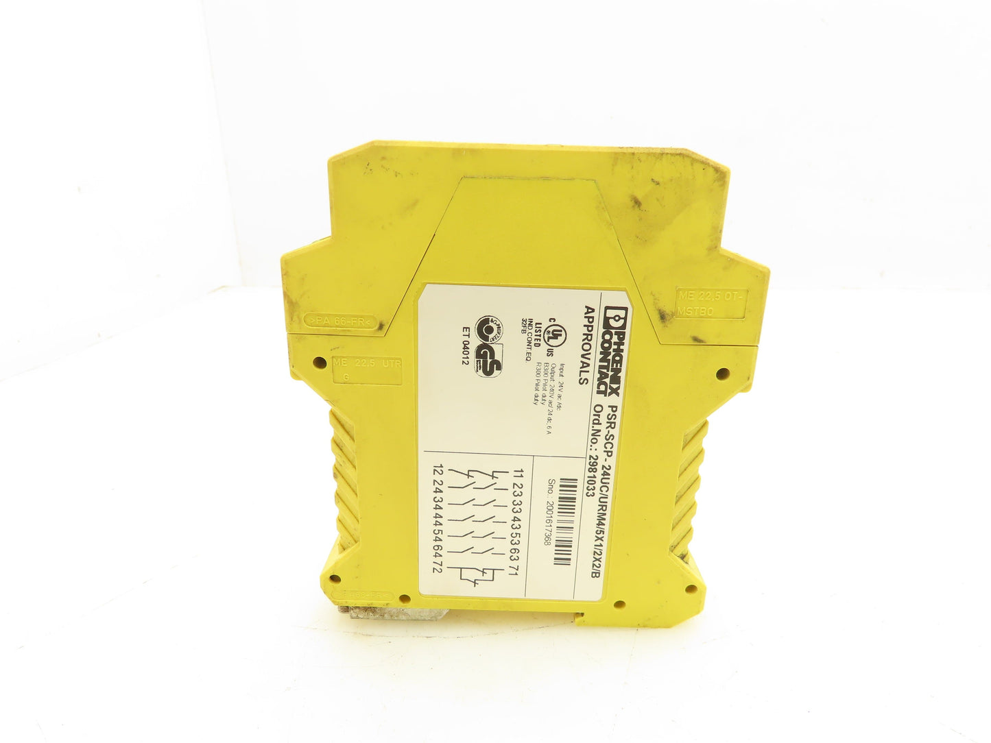 Phoenix Contact PSR-SCP-24UC/URM4/5X1/2X2/B Safety Relay Lot of 6