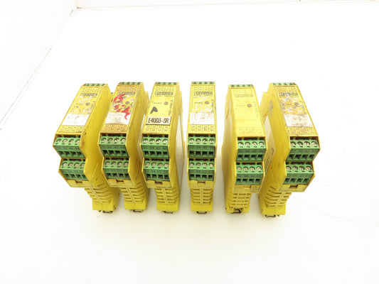 Phoenix Contact PSR-SCP-24UC/URM4/5X1/2X2/B Safety Relay Lot of 6