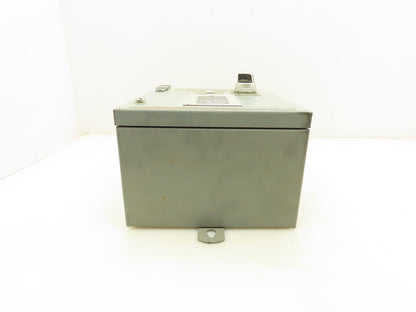 Allen Bradley 509-AJB Magnetic Motor Starter 3 Pole 18A 480V Coil Sz0 Nema 3R,12