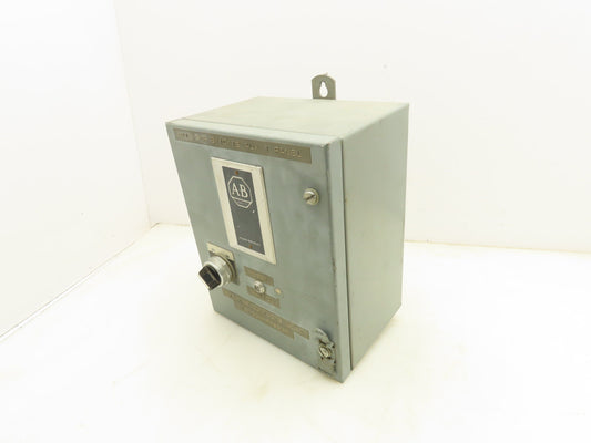 Allen Bradley 509-AJB Magnetic Motor Starter 3 Pole 18A 480V Coil Sz0 Nema 3R,12