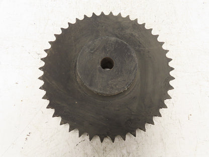 Martin D80B42 Sprocket Welded # 80 Double Roller 42 Teeth 1-1/4" Stock Bore