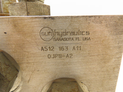 Sun Hydraulics A512-163-A11 Aluminum Manifold Block