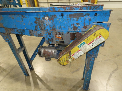 New London Engineering 7.5"x 8' 8" Plastic Tabletop Belt Conveyor 32 FPM 460V
