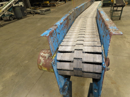 New London Engineering 7.5"x 8' 8" Plastic Tabletop Belt Conveyor 32 FPM 460V