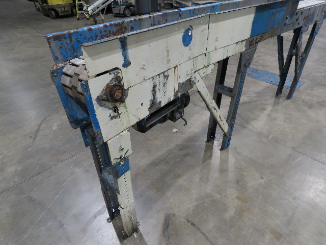 New London Engineering 7.5"x 8' 8" Plastic Tabletop Belt Conveyor 32 FPM 460V