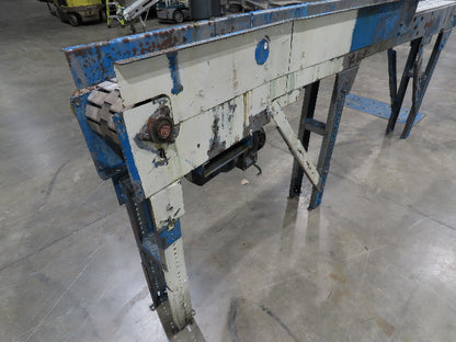 New London Engineering 7.5"x 8' 8" Plastic Tabletop Belt Conveyor 32 FPM 460V