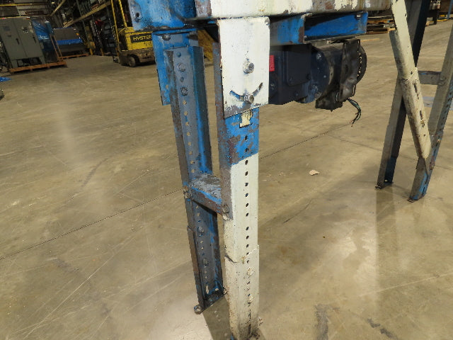 New London Engineering 7.5"x 8' 8" Plastic Tabletop Belt Conveyor 32 FPM 460V