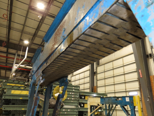 New London Engineering 7.5"x 8' 8" Plastic Tabletop Belt Conveyor 32 FPM 460V