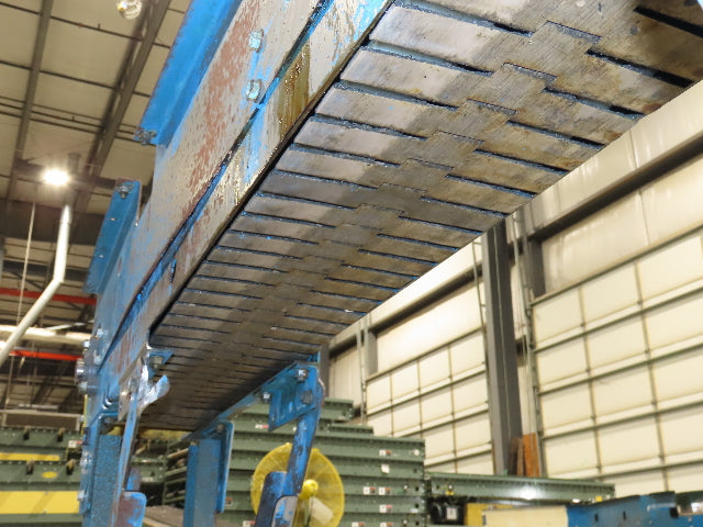 New London Engineering 7.5"x 8' 8" Plastic Tabletop Belt Conveyor 32 FPM 460V