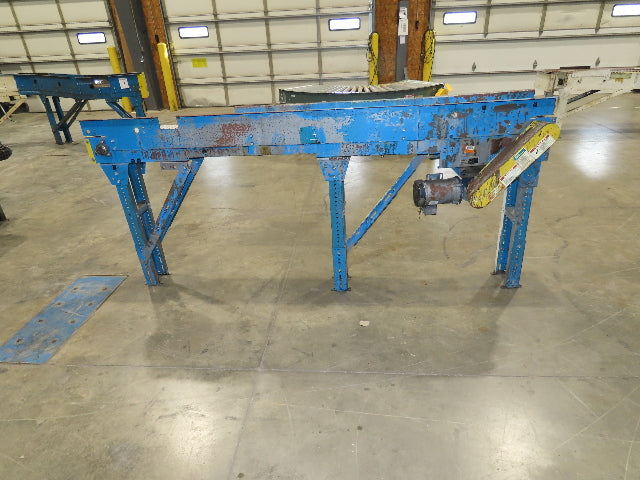 New London Engineering 7.5"x 8' 8" Plastic Tabletop Belt Conveyor 32 FPM 460V