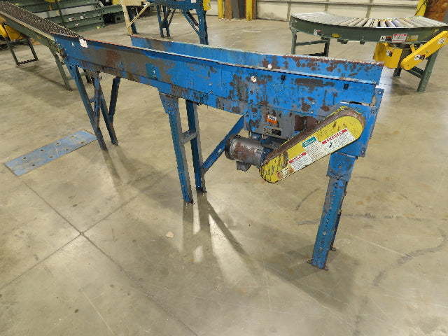 New London Engineering 7.5"x 8' 8" Plastic Tabletop Belt Conveyor 32 FPM 460V