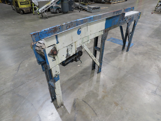 New London Engineering 7.5"x 8' 8" Plastic Tabletop Belt Conveyor 32 FPM 460V
