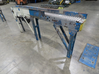 New London Engineering 7.5"x 8' 8" Plastic Tabletop Belt Conveyor 32 FPM 460V