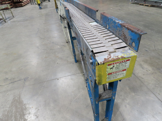 New London Engineering 7.5"x 8' 8" Plastic Tabletop Belt Conveyor 32 FPM 460V