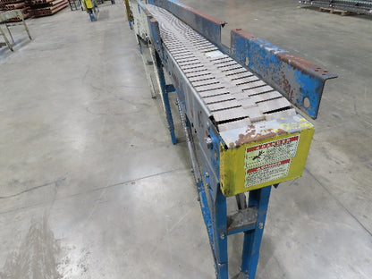 New London Engineering 7.5"x 8' 8" Plastic Tabletop Belt Conveyor 32 FPM 460V