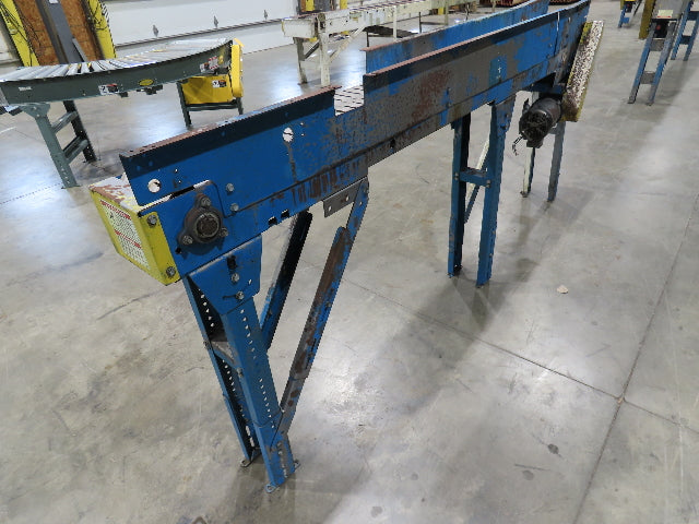 New London Engineering 7.5"x 8' 8" Plastic Tabletop Belt Conveyor 32 FPM 460V