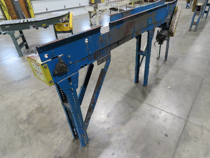 New London Engineering 7.5"x 8' 8" Plastic Tabletop Belt Conveyor 32 FPM 460V