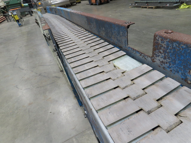 New London Engineering 7.5"x 8' 8" Plastic Tabletop Belt Conveyor 32 FPM 460V