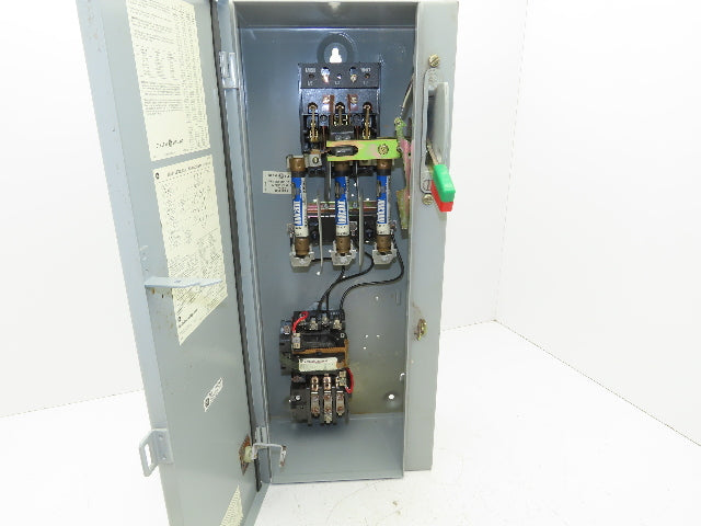 GE CR308B1 2RABAAA 300- Line Control Motor Starter Combination Size 1 600V 18A