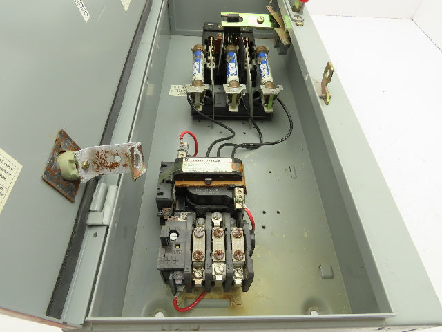 GE CR308B1 2RABAAA 300- Line Control Motor Starter Combination Size 1 600V 18A