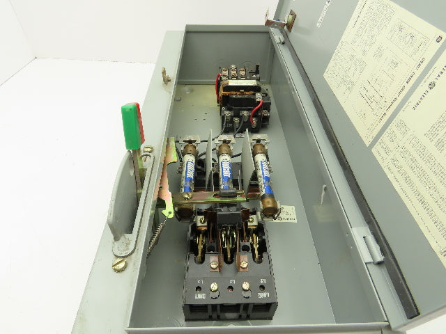 GE CR308B1 2RABAAA 300- Line Control Motor Starter Combination Size 1 600V 18A